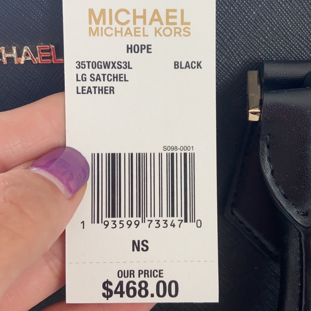 Brand New Michael Kors Large Satchel - Picture 4 of 4